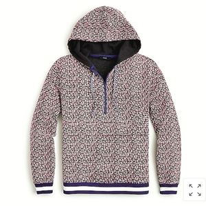 ⭐BRAND NEW:J.CREW Speckled Jacquard Anorak⭐